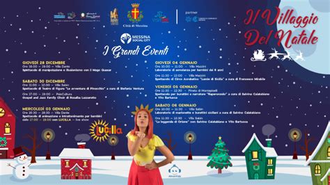 Il Magico Natale Della Messina Social City Proseguono Gli Appuntamenti