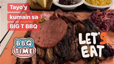 Kain Tayo Sa Big T Bbq Dito Sa Al Qouz Youtube