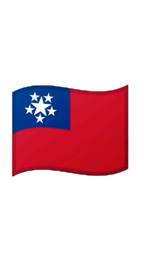 Union of Burma Google Flag Emoji by ShizukaCo on DeviantArt