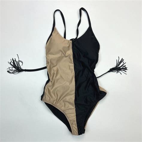 Pilyq Swim Pq Pilyq Cadillac Farrah One Piece Swimsuit Size Small Maillot Strappy Open Back