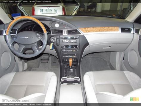 Pastel Slate Gray Interior Dashboard for the 2007 Chrysler Pacifica ...