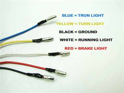 Led Tail Light Wiring Diagram / 3 Wire Led Tail Light Wiring Diagram ...