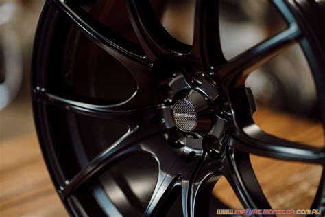 Wedssport Sa R Matte Black Finish Wheel Set