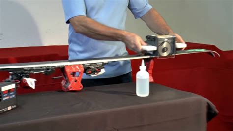 World Cup Ski Sharpener Sharpening Demo YouTube