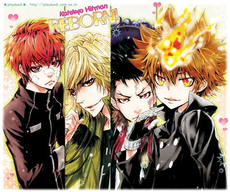 Katekyo Hitman Reborn Tsuna Xanxus Dino Khr Enma Reborn Hd