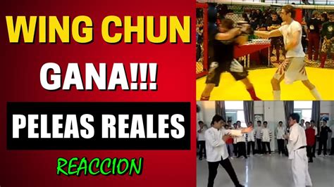 Wing Chun Vs MMA Wing Chun Vs Karate COMBATE REAL Las Mejores