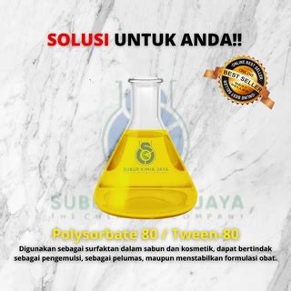 Jual Polysorbate 80 Tween 80 1 KG Shopee Indonesia