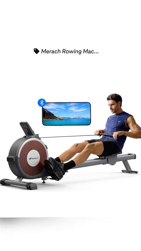 Merach rowing machine – Artofit