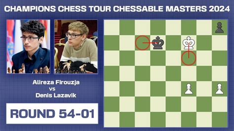 Alireza Firouzja Vs Denis Lazavik Champions Chess Tour Chessable