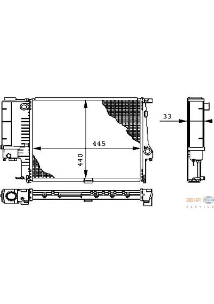 Motor Su Radyatoru Man Sanz Klimali Bmw M40 M43 M50 M52 E30 Fiyatı