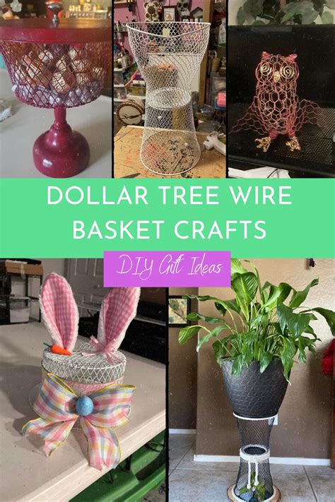 Dollar Tree Wire Basket Crafts | Dollar Tree Craft