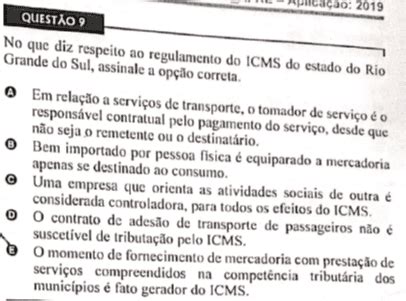 Gabarito Extraoficial De Legisla O Tribut Ria Sefaz Rs