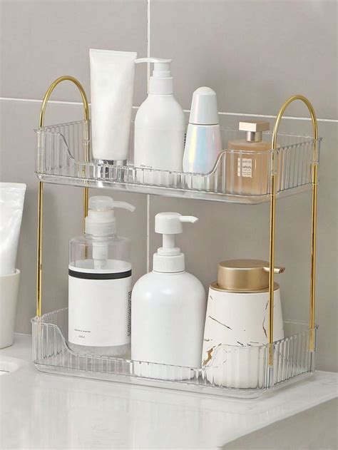 Bathroom Organizer Countertop Vanity Organizer Trays For Bathroom