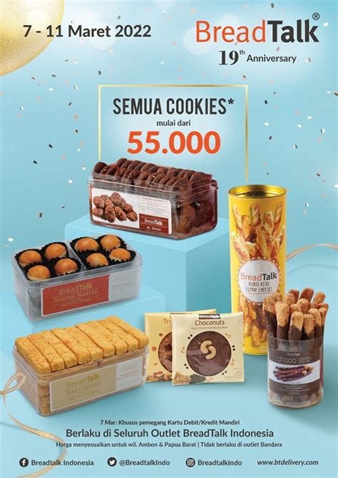 Promo Breadtalk Fabulous Semua Roti Mulai Bewarajabar