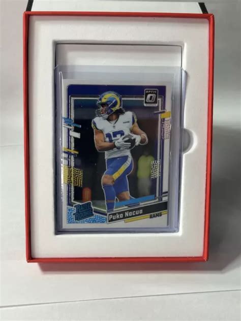 Rookie Puka Nacua Base Panini Donruss Optic Football Eur