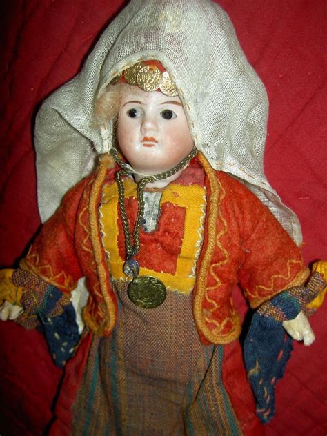 Antique Bisque Ernst Winkler Doll Sonneberg Germany Brussels