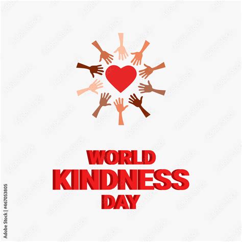 Vector happy kindness day Stock Vector | Adobe Stock