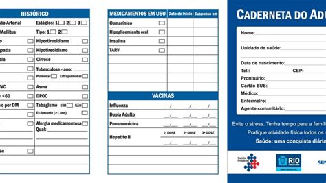 Carteira De Vacina Para Imprimir