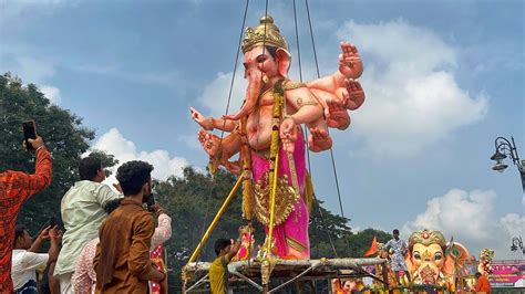 Big Ganesh Nimajjanam Ganesh Visarjan Hyderabad Tankbund