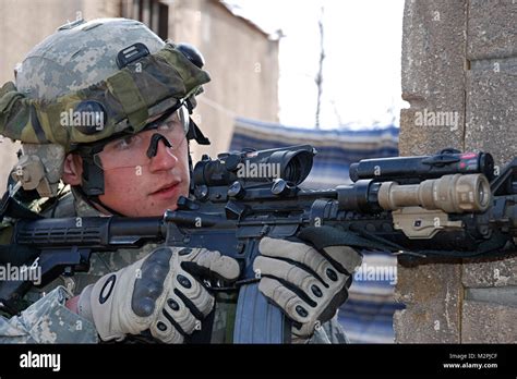 Spc Jake T Bailey A Member Of 2nd Platoon Troop B 1st Squadron