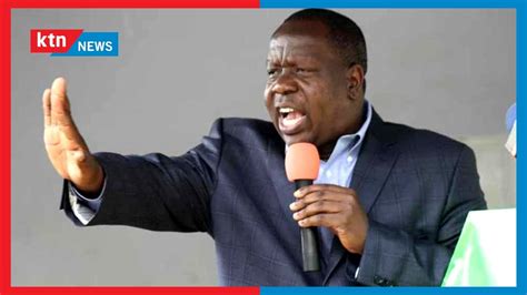 We Dont Want To Be Caught Sleeping Cs Matiangi Assures Kenyans Of