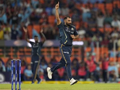 IPL 2023: Mohammed Shami rises to summit in Purple Cap standings ...