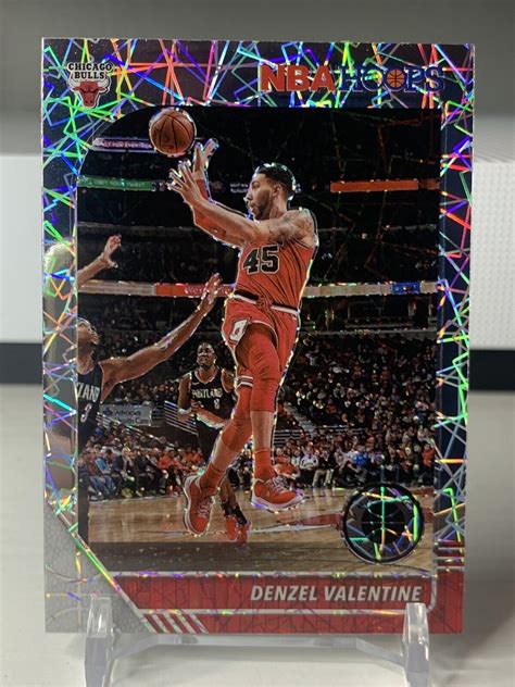 2019 20 Panini NBA Hoops Premium Stock Silver Lazer Prizm Denzel