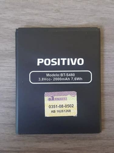 Bateria Celular Positivo Bt S480 S480 Original Parcelamento Sem Juros