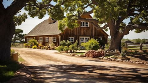 premium photo rustic barn  rural farm