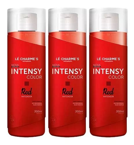 Kit L Charmes Matizador Red Intensy Color Ml Parcelamento Sem Juros