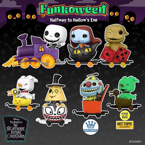 Funko Unveils New The Nightmare Before Christmas Pop Train During