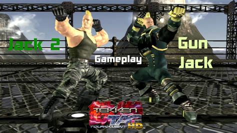 Tekken Tag Tournament Hd Gun Jack Jack Gameplay Youtube