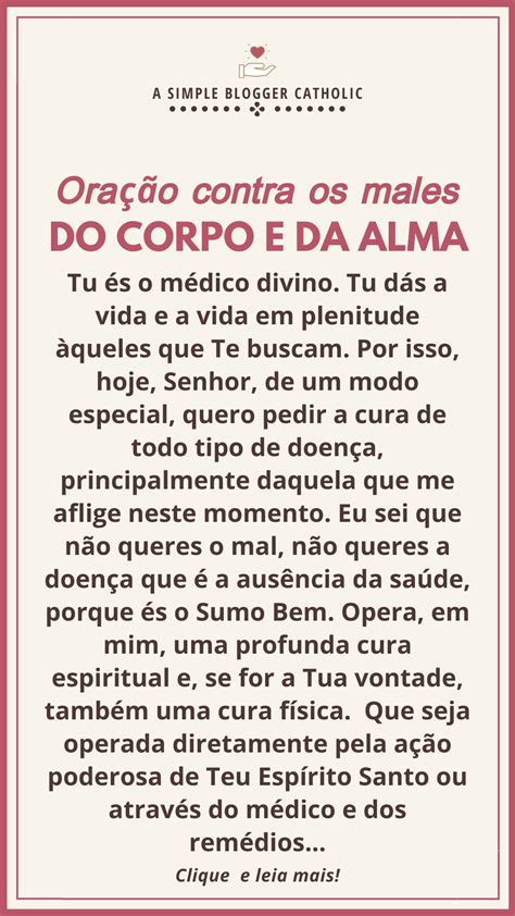 A Simple Blogger Catholic Ora O Para Pedir A Cura De Enfermidade