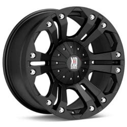 Kmc Xd Series Monster Matte Black Wheels