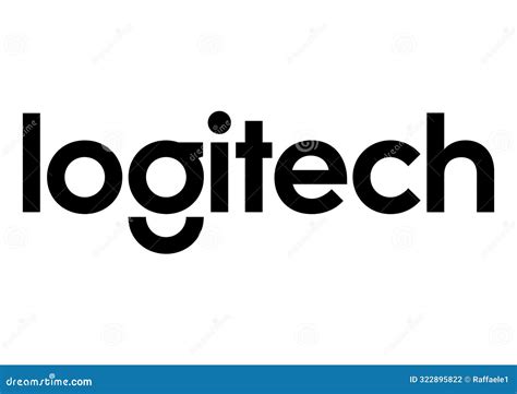 Logitech Logo editorial photography. Illustration of screen - 322895822