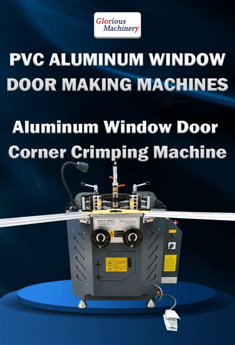 Aluminium Window Door Crimping Machine Windows Corner Crimp Aluminum