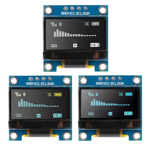 Modulo Display Oled Bianco Seriale Oled Iic Originale Da Pollici