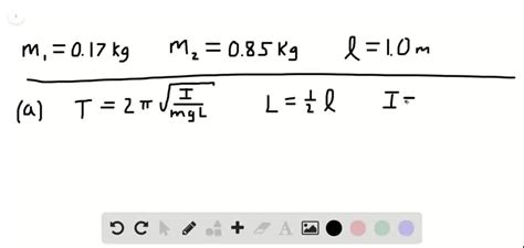 Solved The Two Pendulums Shown In Textbf Fig E Each Consist