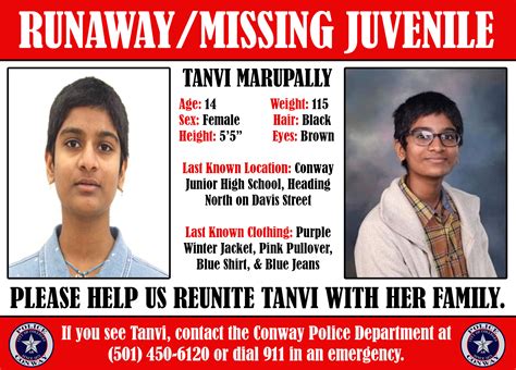 The Never Ending Search For Indian Origin Arkansas Teen Tanvi Marupally