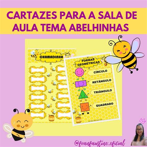 CADERNO DE PLANEJAMENTO ABELHINHAS 2024 CARTAZES Fran Faustino