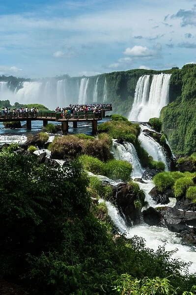 Foz de Iguazu (Iguacu Falls), the largest waterfalls in (Photos Framed ...