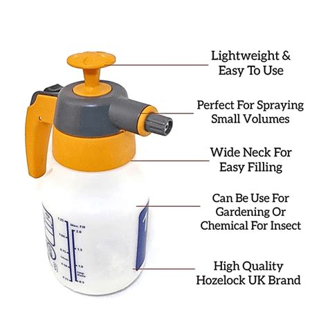 Hozelock L Spray Mist Pressure Sprayer Made In Uk Spray Bottle