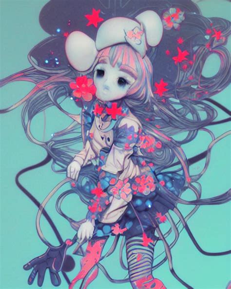 Prompthunt James Jean Isolated Vinyl Figure Harajuku Magical Girl