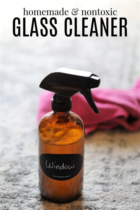 Homemade Glass Cleaner Easy Diy Glass Cleaner