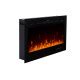 Chimenea El Ctrica Cm Empotrable Kamin Black Nice