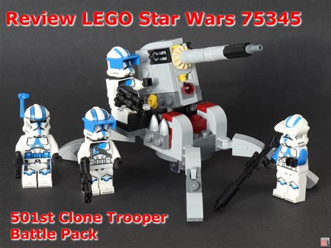 Review Lego Star Wars 75345 501st Clone Trooper Battle Pack Brickzeit