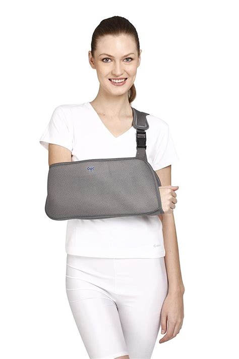 Tynor Pouch Arm Sling Oxypore Grey Surgically Operated Arm Arm Sling