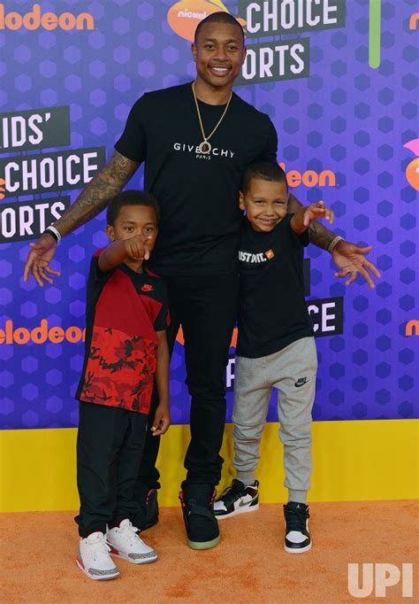 Photo: Isaiah Thomas and sons attends Kids' Choice Sports Awards 2018 ...