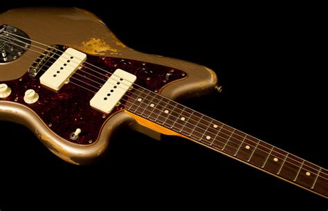 Fender Jazzmaster 62 Heavy Relic Shoreline Gold Gitarren Total