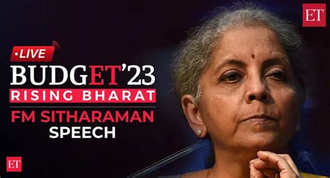 Budget 2023 Speech Budget 2023 Full Speech Of Finance Minister Nirmala Sitharaman The